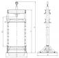 Preview: Bernardo PWK 10 T Pneumatische Werkstattpresse