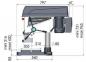Preview: ELMAG HSTB 23 Premium high-speed bench drill
