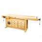 Preview: WB210C Holzmann Hobelbank inkl. Schrank und Spannbacken