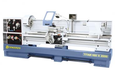 Bernardo Titan 660 x 1500 universal lathe with digital display