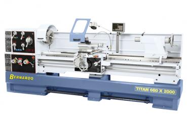 Bernardo Titan 660 x 3000 universal lathe with digital display