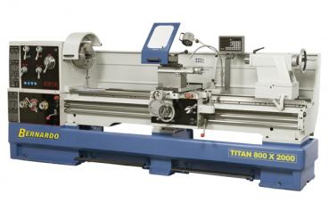 Bernardo Titan 800 x 2000 universal lathe with digital display​