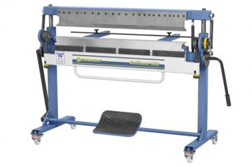 Bernardo Schwenkbiegemaschine mit segm. Ober-,Unter- und BiegewangeMultibend 1260