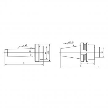 Bernardo mounting shank MK 3