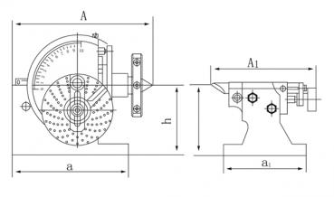 Bernardo Halbuniversal-Teilkopf BS-0