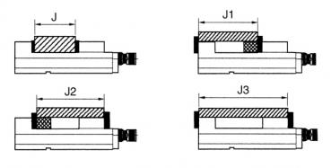 Bernardo NC-Maschinenschraubstock CHV 100 V