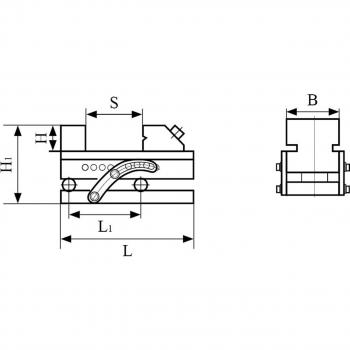 Bernardo precision sine clamp QKJ 73