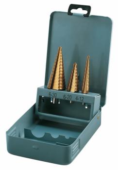 Bernardo Step drill set 3 pcs.