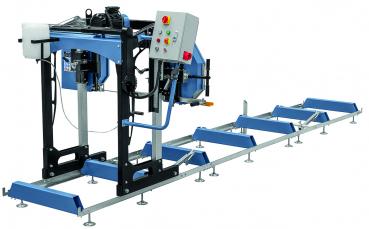 Preview: Bernardo BBS 760 E log band saw with electric motor