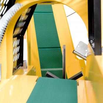 BAMATO 20to Saegespaltautomat WPO-400PRO mit Foerderband und Montageservice