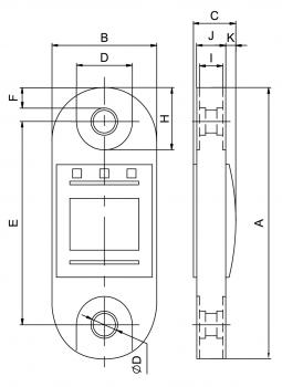 Bernardo ID 500 crane scales