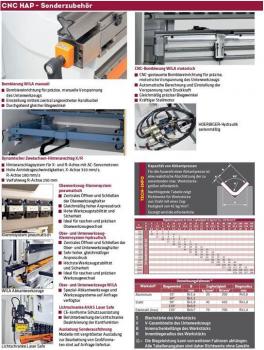 ELMAG Hydraulische Abkantpresse 3-Achsen Mod. CNC-HAP 3760x175t-CNC