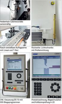 ELMAG Hydraulische Abkantpresse 3-Achsen Mod. CNC-HAP 3760x175t-CNC