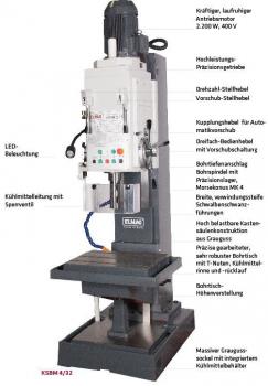 ELMAG KSBM 4/32 Kasten-Säulenbohrmaschine