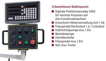 ELMAG UFM 230 L Universal-Fräsmaschine