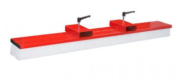 Bauer, forklift sweeping broom SKB-O 200, painted, fire red