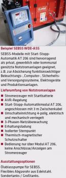 ELMAG SED 7000WDE-ASS Notstrom-Komplettpaket