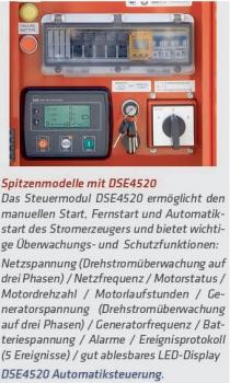 ELMAG SED 34WDE - Stage 3A Stromerzeuger mit KUBOTA-Motor V3300