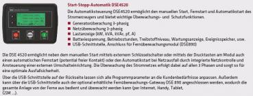 ELMAG SEDSS 333WDE-AVR-DSE4520 - Stage 3A Stromerzeuger mit KUBOTA-Motor V1505T (super-schallgedämmt)
