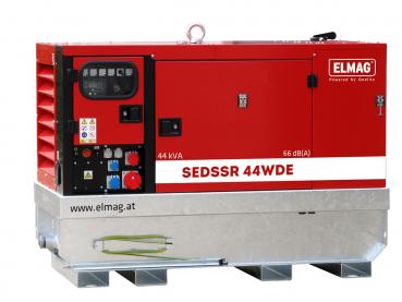 ELMAG SEDSSR 60WDE - Stage 3A Stromerzeuger mit IVECO Dieselmotor NEF45SM1F (super-schallgedämmt, Vermietversion)
