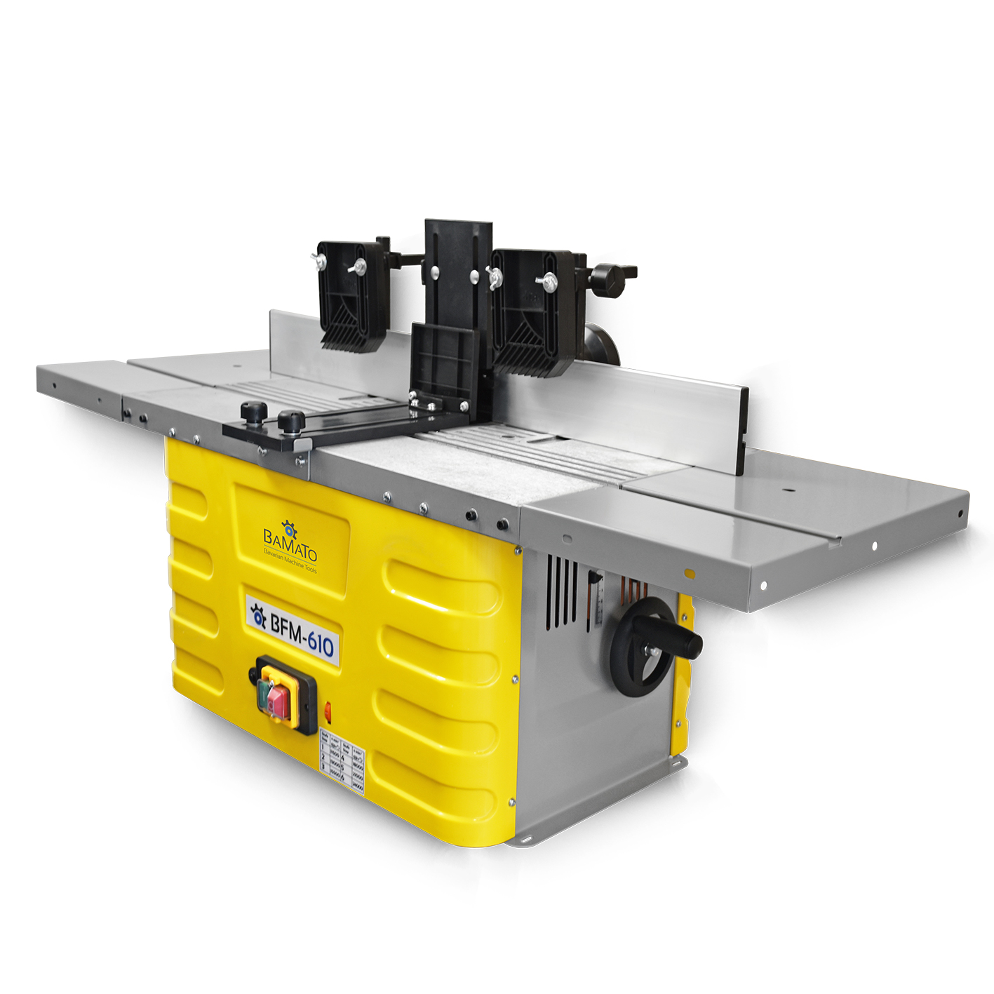 BAMATO Bench milling machine BFM-610 incl. collet set I BFM-610