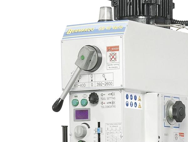 Bernardo Getriebebohrmaschine mit stufenloser Drehzahl GB 40 Vario