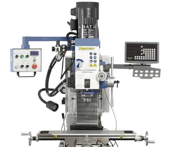 Bernardo  Fräsmaschine - Bohrmaschine  FM 55 TC Vario mit 3-Achs-Digitalanzeige