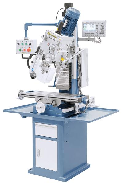 Bernardo Fräsmaschine - Bohrmaschine FM 50 HSV inkl. 3-Achs-Digitalanzeige