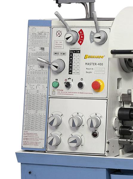 Bernardo Master 400 Universaldrehmaschine inkl. 3-Achs-Digitalanzeige