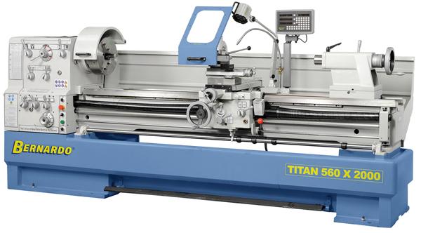 Bernardo Titan 560 x 2000 Universaldrehmaschine mit Digitalanzeige