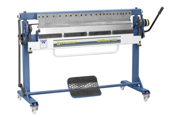 Bernardo Schwenkbiegemaschine mit segm. Ober-,Unter- und BiegewangeMultibend 1260