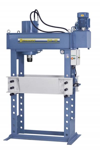 Bernardo BHP 150 Hydraulische Werkstattpresse mit verschiebbarem Zylinder