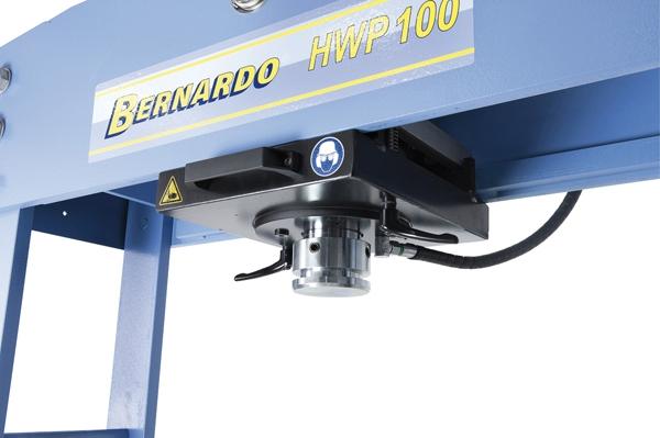 Bernardo HWP 100 Hydraulische Werkstattpresse mit verschiebbarem Zylinder