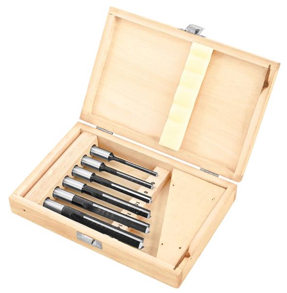 Bernardo slot drill set 6 pcs left-hand rotation