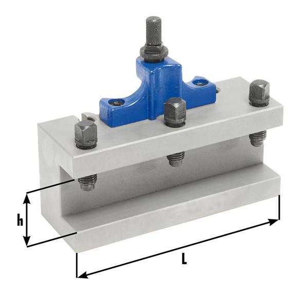 Bernardo Wechselhalter mit geradem Einsatz 16 x 80 mm für Größe A