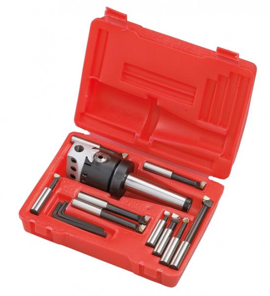 Bernardo Plan- und Ausdrehkopfset diam. 75 mm mit Aufnahme MK 4