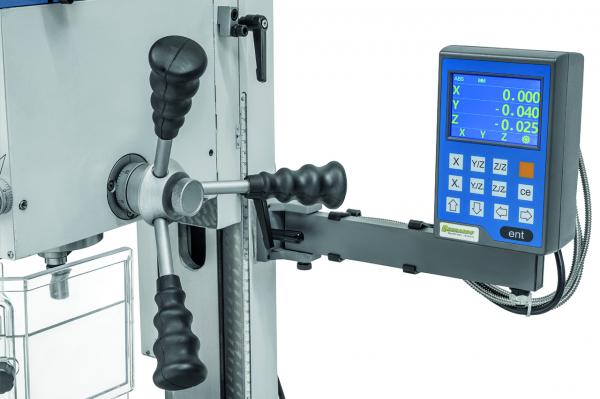 Bernardo Bohr- und Fraesmaschine BF 18 BDC inkl. 3-Achs Digitalanzeige DT 40