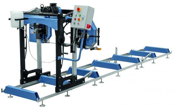 Bernardo BBS 760 E log band saw with electric motor