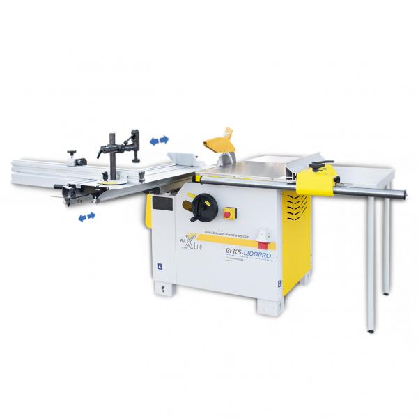 BAMATO eXpert-Line Formatkreissäge BFKS-1200PRO mit Vorritzer