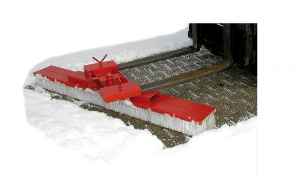 Bauer, Gabelstapler-Kehrbesen SKB 100, lackiert, Feuerrot