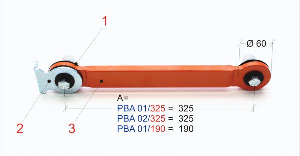 Bernardo PBA 02/325 Schutzeinrichtung für Fräsmaschine