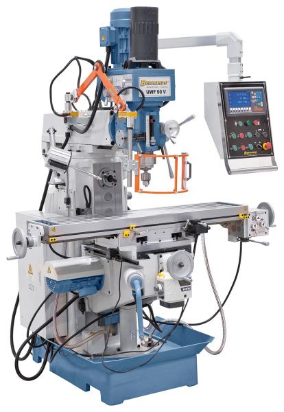 Bernardo UWF 90 V universal milling machine with pneumatic tool clamping