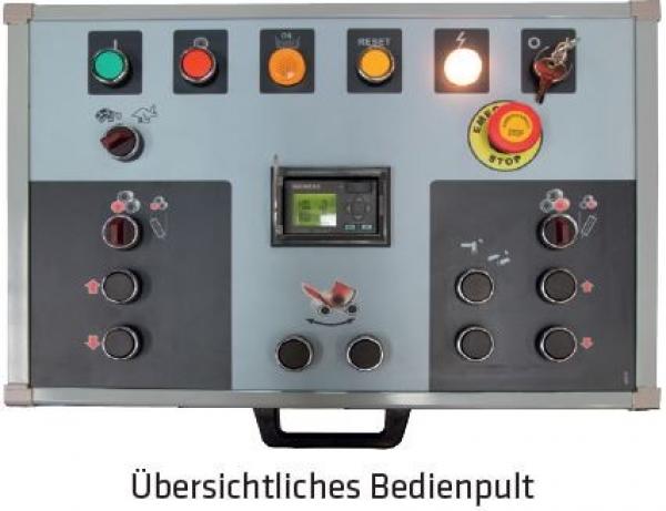 ELMAG Hydraulische 3-Walzen Rundbiegemaschine AHK 4100x10,0mm