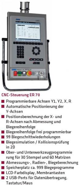 ELMAG Hydraulische Abkantpresse 3-Achsen Mod. CNC-HAP 2600x60t-CNC