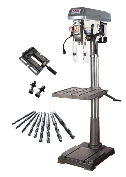 ELMAG KBM 32 SN Keilriemen-Säulenbohrmaschine SET-Aktion