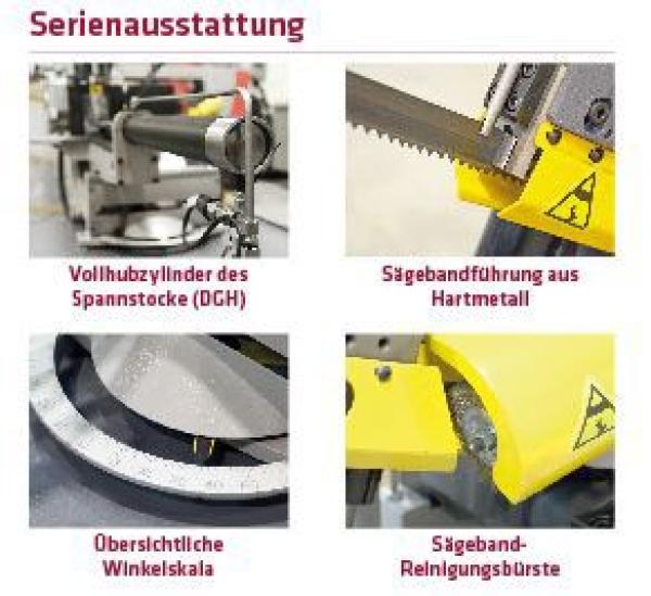 ELMAG WorkLine 610.450 DGH BOMAR Metall-Bandsaege