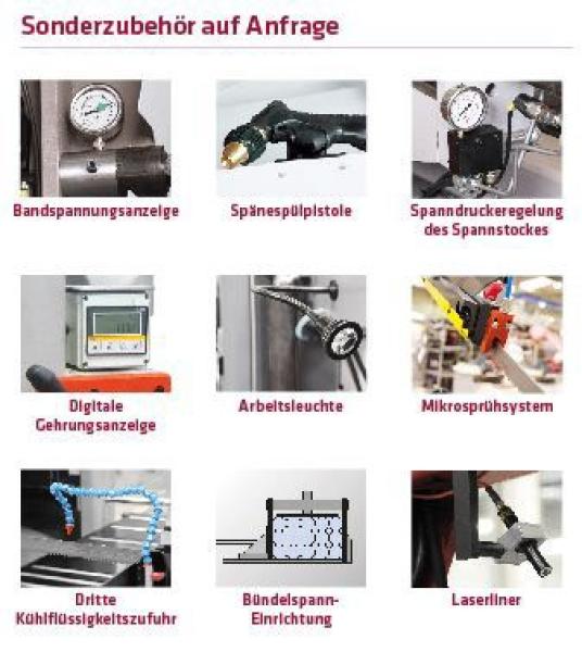 ELMAG WorkLine 610.450 DGH BOMAR Metall-Bandsaege