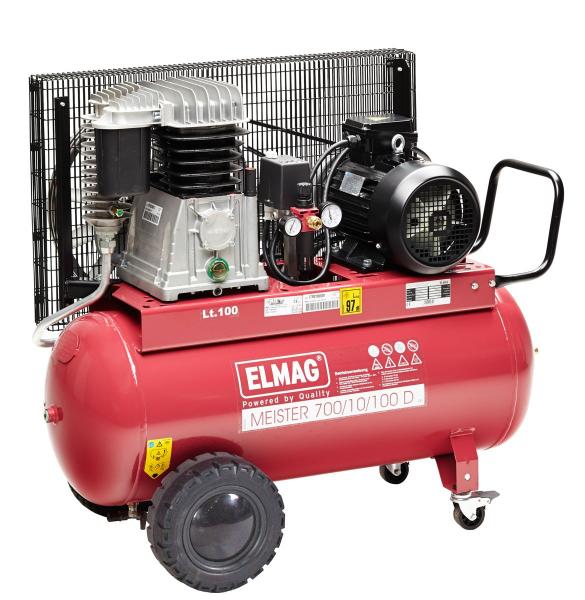 ELMAG 600/10/100 D compressor MEISTER