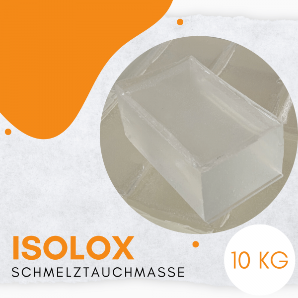Schmelztauchmasse ISOLOX Thermoplastisch farblos 10kg