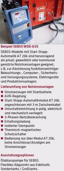 ELMAG SED 7000WDE-ASS Notstrom-Komplettpaket